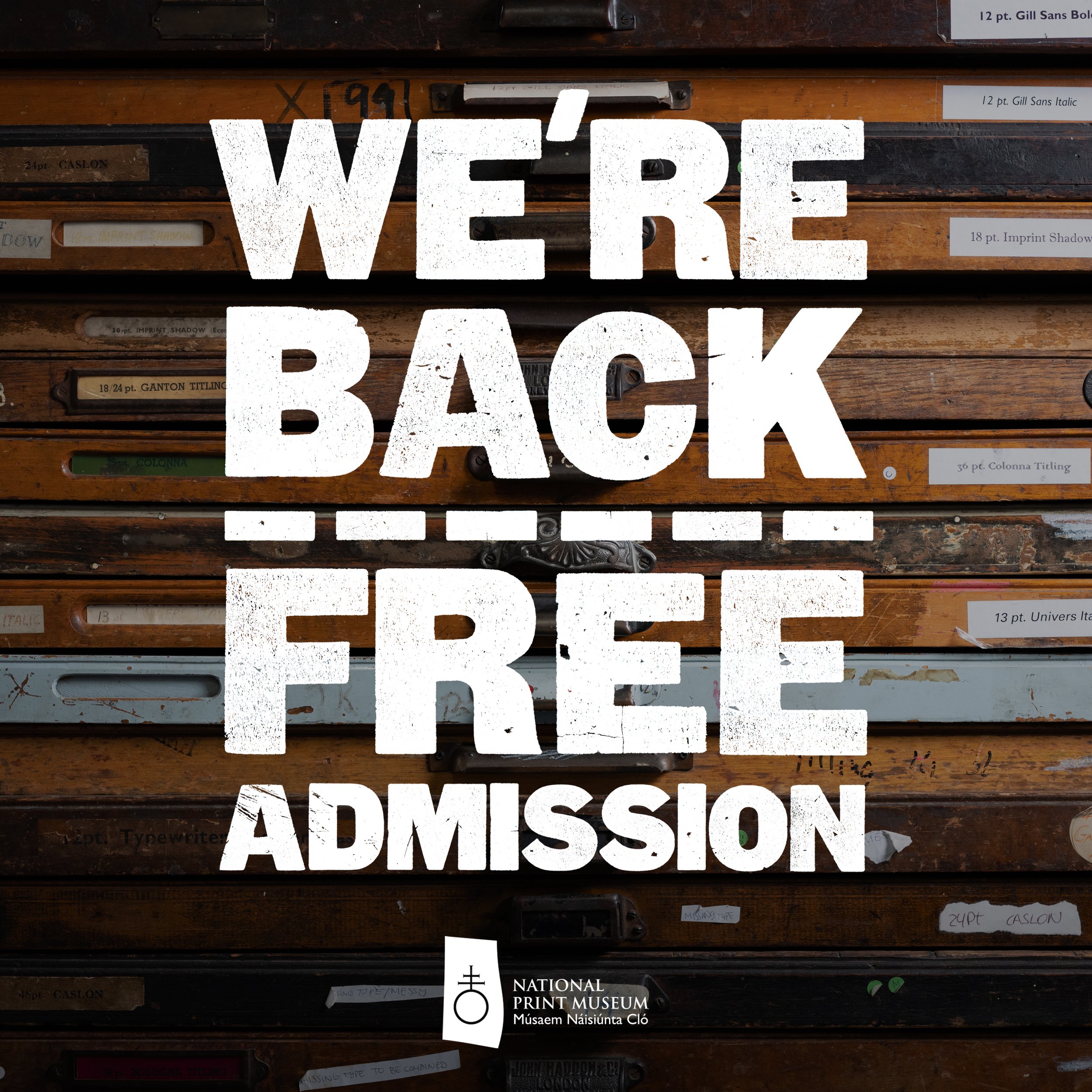 We're Back, Free Admission