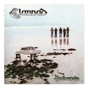Vinyl cover for Dúlamán; Clannad; Gael-Linn (1976); Design: Joachim Boske; Print: Earlsfort Press