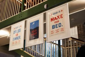 Locked Up in Lockdown installation shot