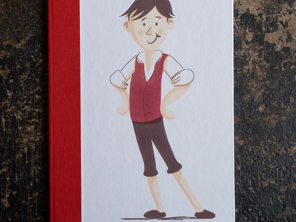 the letterpress-printed illustration of Blot on the cover of Blot Deluxe Edition