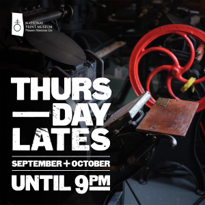 National Print Museum poster series