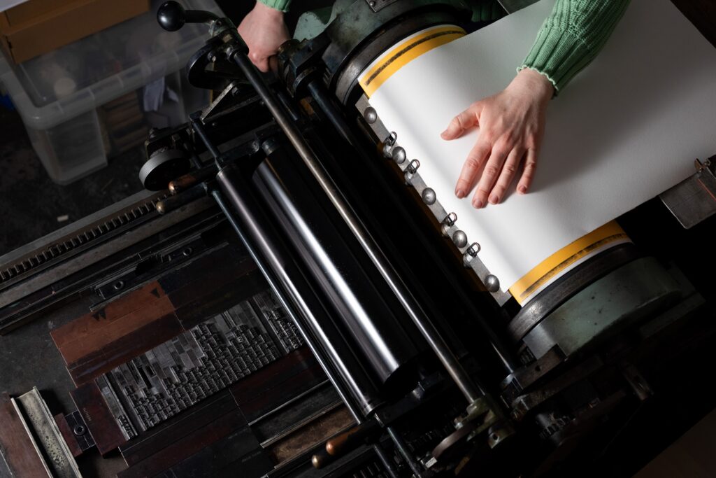 Printing Beneath the Silken Sun at the National Print Museum