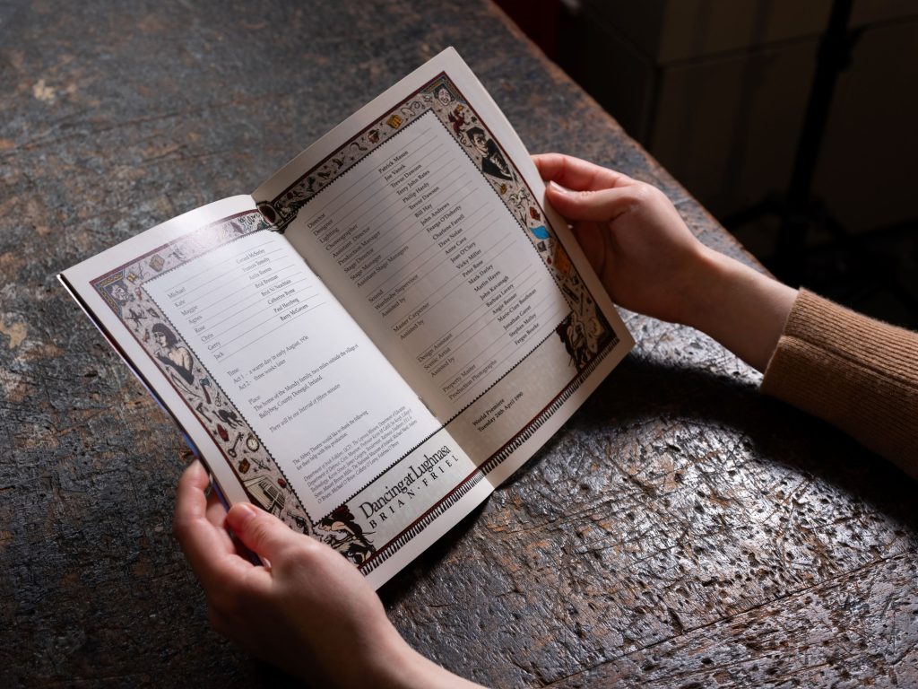Dancing at Lughnasa Programme Abbey Theatre